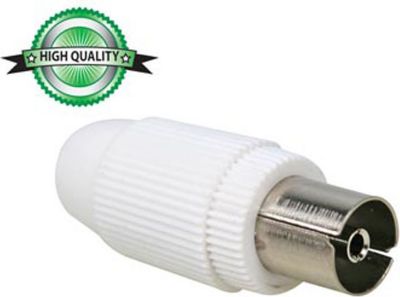 KOMELEC Connecteur antenne TV femelle 9.5/2.3mm