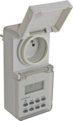Minuteur électrique CONECTICPLUS extérieur programmable