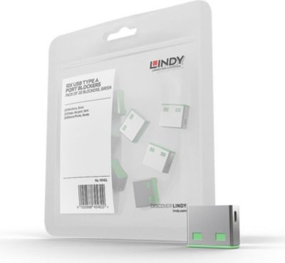 Bloqueur USB LINDY Verrous de ports USB 10 pièces