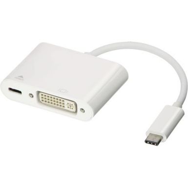 Câble USB CONECTICPLUS 3.1 type C multiport-DVI femelle + USBC