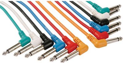 Câble Jack KOMELEC Câble Jack 6.35mm coudé pro 1m