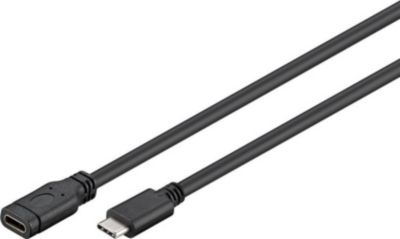 KOMELEC Rallonge USB 3.1 type C Gen1 1m noir