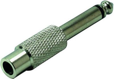 Adaptateur USB KOMELEC Adaptateur Jack 6.35 - RCA femelle mono