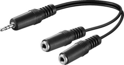 Câble Jack KOMELEC Câble Jack 3.5 mâle-2 Jack 3