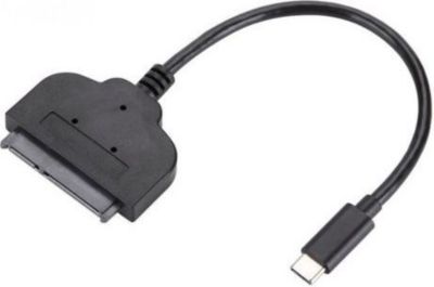 Adaptateur USB KOMELEC Adaptateur USB 3.1 type C-SATA pour