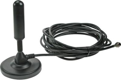 Antenne intérieure KOMELEC Antenne TNT magnétique 2DB Antenne intérieure KOMELEC Antenne TNT magnétique 2DB