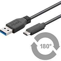 CONECTICPLUS 3.1 Type A vers USB 3.1 type C