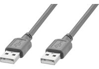 Câble USB CONECTICPLUS Câble USB 2.0 mâle mâle gris 3m