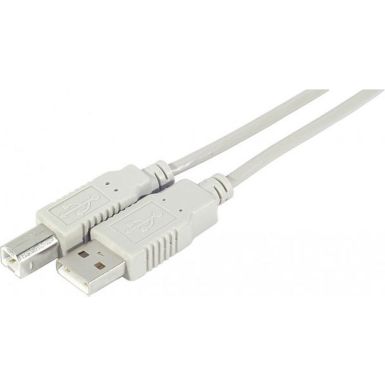 Câble imprimante CONECTICPLUS Câble USB 2.0 imprimante gris 3m