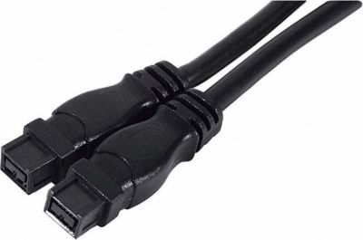 Câble firewire KOMELEC Câble FireWire 800 9/9 5m noir