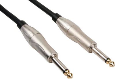 Câble Jack KOMELEC Câble Jack 6.35mm 1m pour guitare Pro