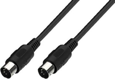 Câble DIN 5 broches KOMELEC Câble midi din 5 mâle mâle 1.50m