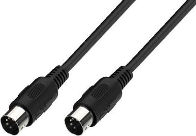 Câble DIN 5 broches KOMELEC Câble midi din 5 mâle mâle 1.50m Câble DIN 5 broches KOMELEC Câble midi din 5 mâle mâle 1.50m