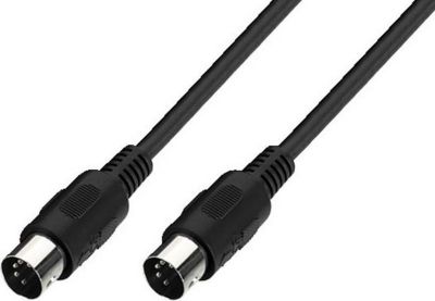 Câble DIN 5 broches KOMELEC Câble midi din 5 mâle mâle 3m Câble DIN 5 broches KOMELEC Câble midi din 5 mâle mâle 3m