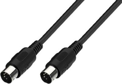 Câble DIN 5 broches KOMELEC Câble midi din 5 mâle mâle 6m Câble DIN 5 broches KOMELEC Câble midi din 5 mâle mâle 6m