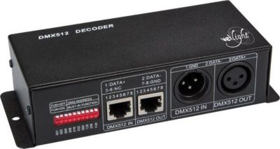 Jeu de lumières VELLEMAN Contrôleur DMX pour flexible LED Jeu de lumières VELLEMAN Contrôleur DMX pour flexible LED