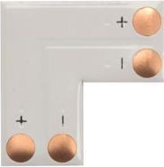 Jeu de lumières CONECTICPLUS Adaptateur angle pour flexible LED en L