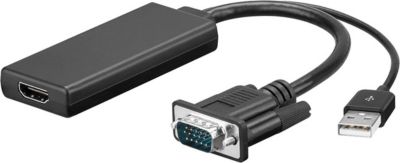 Convertisseur HDMI KOMELEC Câble VGA vers HDMI 1080P - 0.10m Convertisseur HDMI KOMELEC Câble VGA vers HDMI 1080P - 0.10m