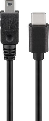 Câble micro USB KOMELEC Câble USB-C - mini USB B 2.0 50cm