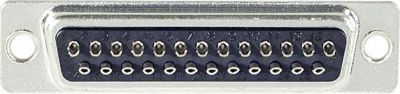 KOMELEC Connecteur DB25 femelle à souder