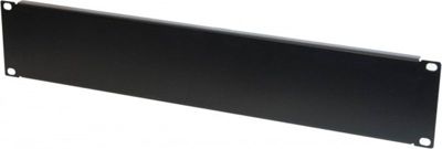 Accessoire rack CONECTICPLUS Face avant panneau plein 2U 19' noir