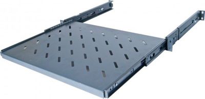 Accessoire rack KOMELEC Etagère coulissante baie 1U 19' 550mm
