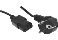 Câble alimentation CONECTICPLUS Câble électrique secteur 0.60m noir