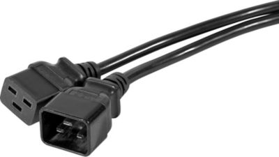 Câble alimentation KOMELEC Câble électrique C20 vers C19 3m noir