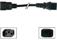 Câble alimentation CONECTICPLUS Rallonge électrique C13 C14 1.80m moni