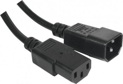 Câble alimentation KOMELEC Rallonge électrique C13 - C14 5 m