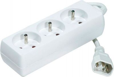 Multiprise KOMELEC Multiprise électrique 3 prises C 14 Multiprise KOMELEC Multiprise électrique 3 prises C 14