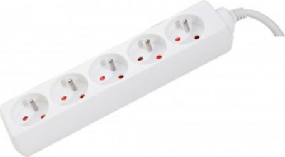 Multiprise KOMELEC Multiprise électrique 5 prises blanc 4m