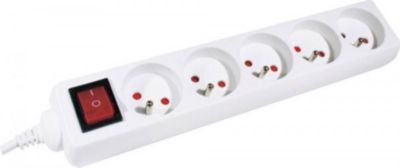 Multiprise KOMELEC Multiprise électrique 5 prises 1.50m