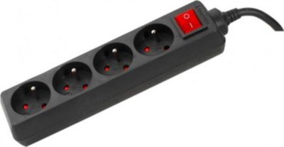 Multiprise KOMELEC Multiprise 4 prises avec interrupteur 4m
