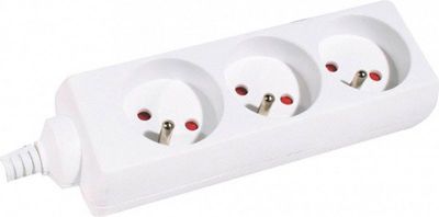 Multiprise KOMELEC Multiprise électrique 3 prises 4m