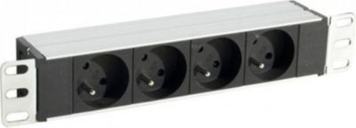 Multiprise KOMELEC Multiprise 4 prises rackable 10 puces Multiprise KOMELEC Multiprise 4 prises rackable 10 puces