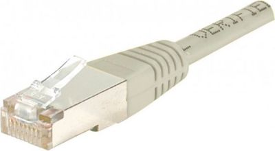 Câble Ethernet KOMELEC Câble RJ45 Cat6 CU blindé gris 2 mètres