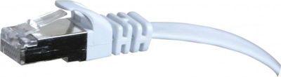 Câble Ethernet KOMELEC Câble Ethernet Cat6 3m blindé plat blanc