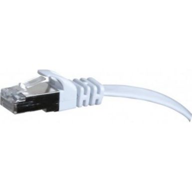 Câble Ethernet CONECTICPLUS Câble ethernet Cat 6 7.5m FTP plat blanc