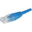 Câble Ethernet CONECTICPLUS RJ45 CAT5e 0.50m UTP bleu