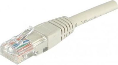Câble Ethernet KOMELEC Câble ethernet 1m UTP Cat 5e gris