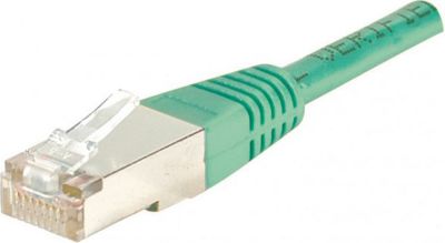 Câble Ethernet KOMELEC Câble Ethernet Cat 5e 5m blindé vert