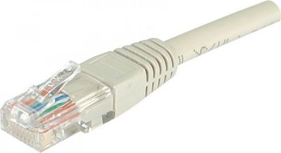 Câble Ethernet KOMELEC Câble Ethernet Cat 6 2m non Blindé gris