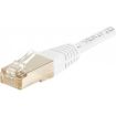 Câble Ethernet CONECTICPLUS RJ45 CAT6 5m F/UTP blanc