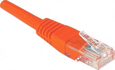 Câble Ethernet KOMELEC RJ45 CAT5e 1m UTP rouge