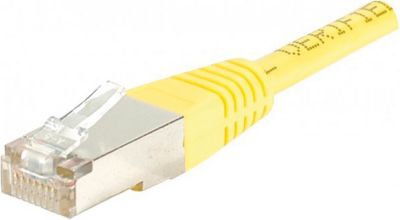 Câble Ethernet KOMELEC RJ45 CAT5e 3m FTP jaune