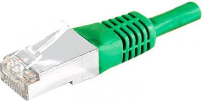 Câble Ethernet KOMELEC Câble Ethernet Cat 5e 3m blindé vert