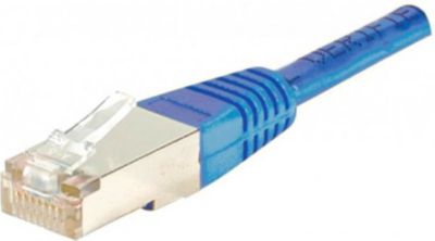 Câble Ethernet KOMELEC Câble Ethernet Cat 5e 3m blindé bleu