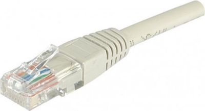 Câble Ethernet KOMELEC Câble RJ45 Cat6 0.15m non Blindé gris