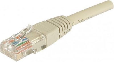 Câble Ethernet KOMELEC Câble Ethernet Cat 6 2m non Blindé gris